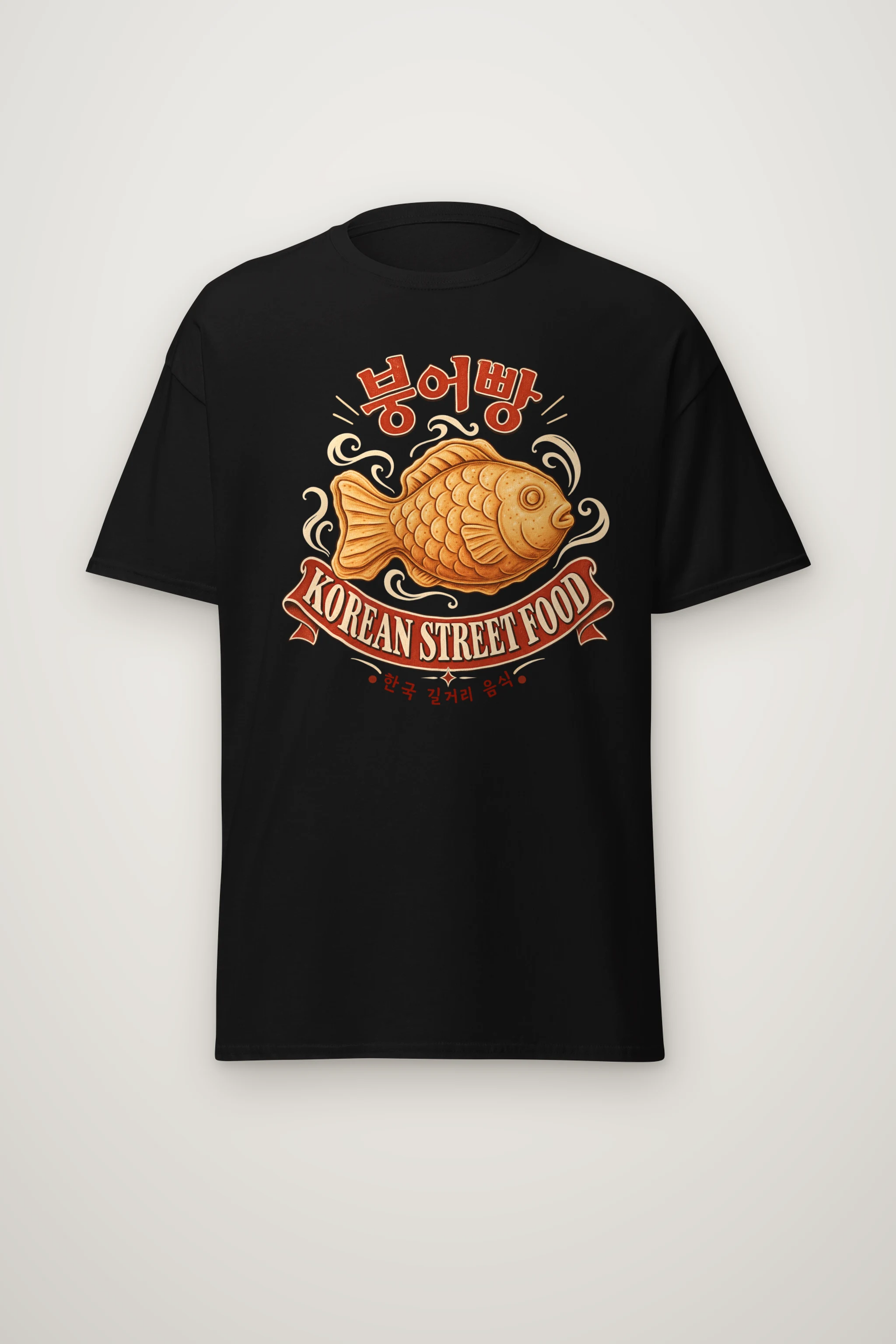 "Golden Bungeoppang" Heavyweight Unisex Crewneck T-shirt