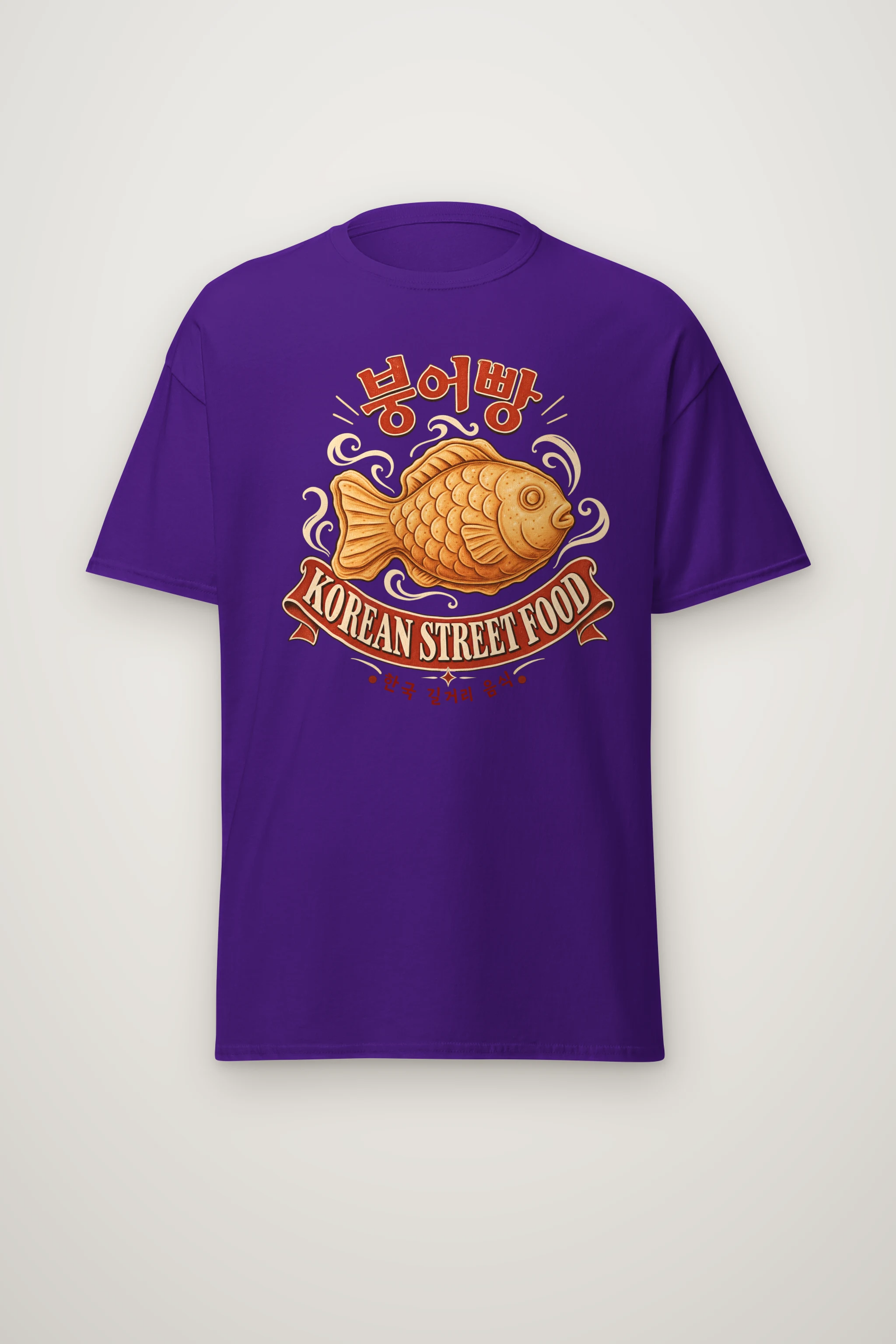 "Golden Bungeoppang" Heavyweight Unisex Crewneck T-shirt