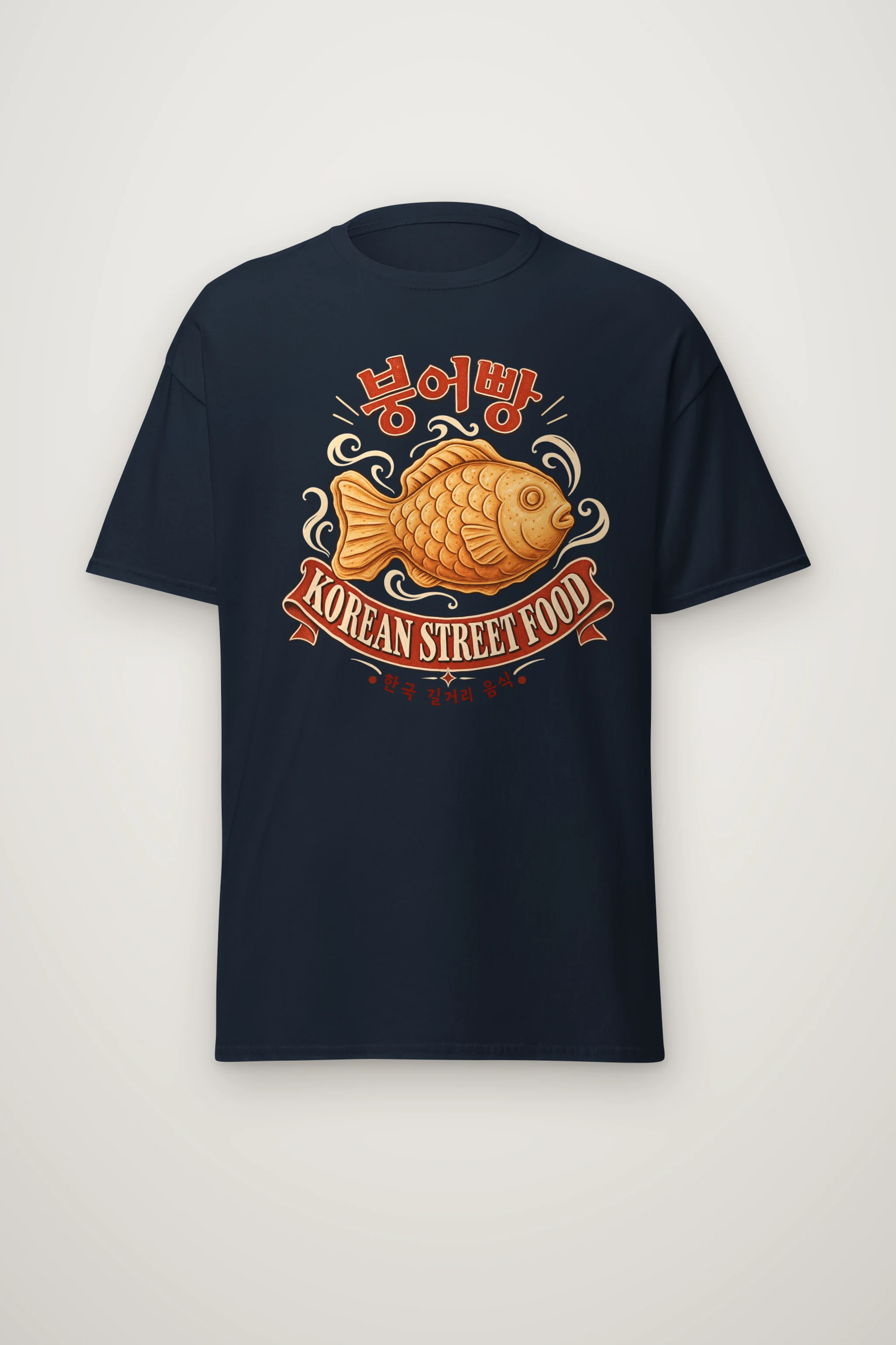 "Golden Bungeoppang" Heavyweight Unisex Crewneck T-shirt