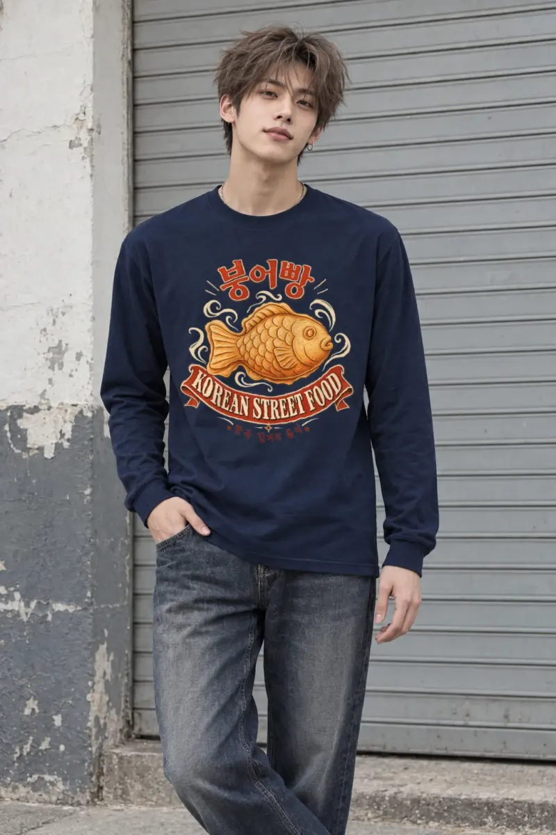 "Golden Bungeoppang" Unisex Longsleeve T-shirt