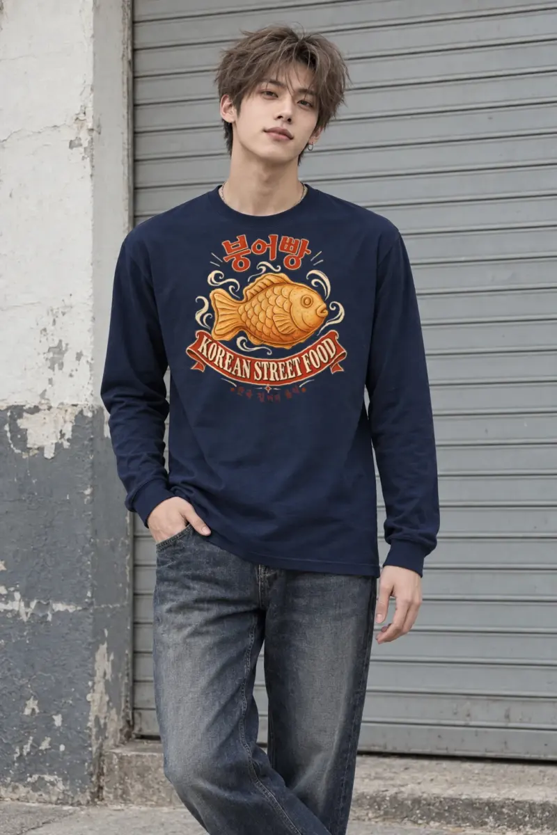 "Golden Bungeoppang" Unisex Longsleeve T-shirt