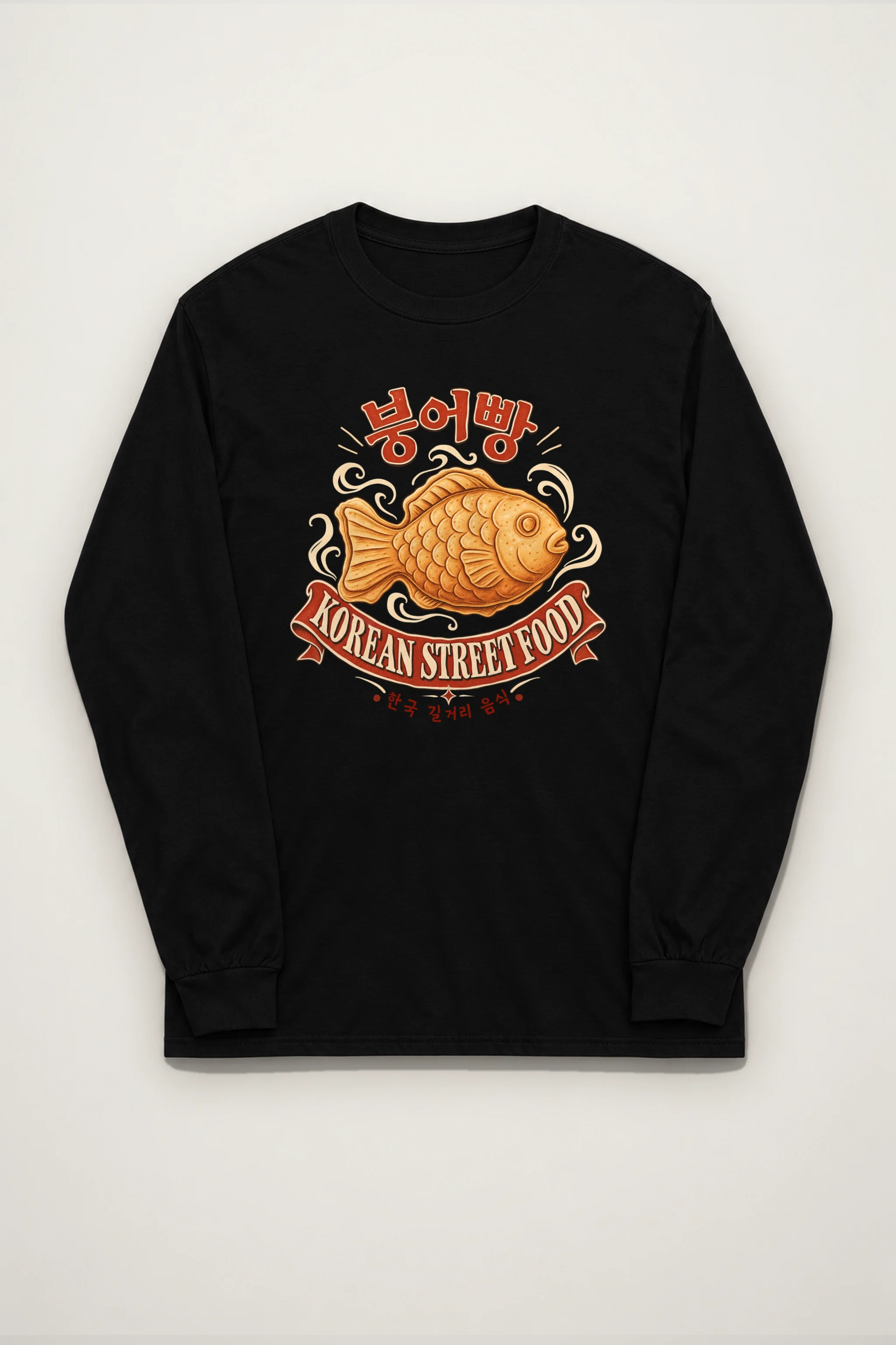"Golden Bungeoppang" Unisex Longsleeve T-shirt