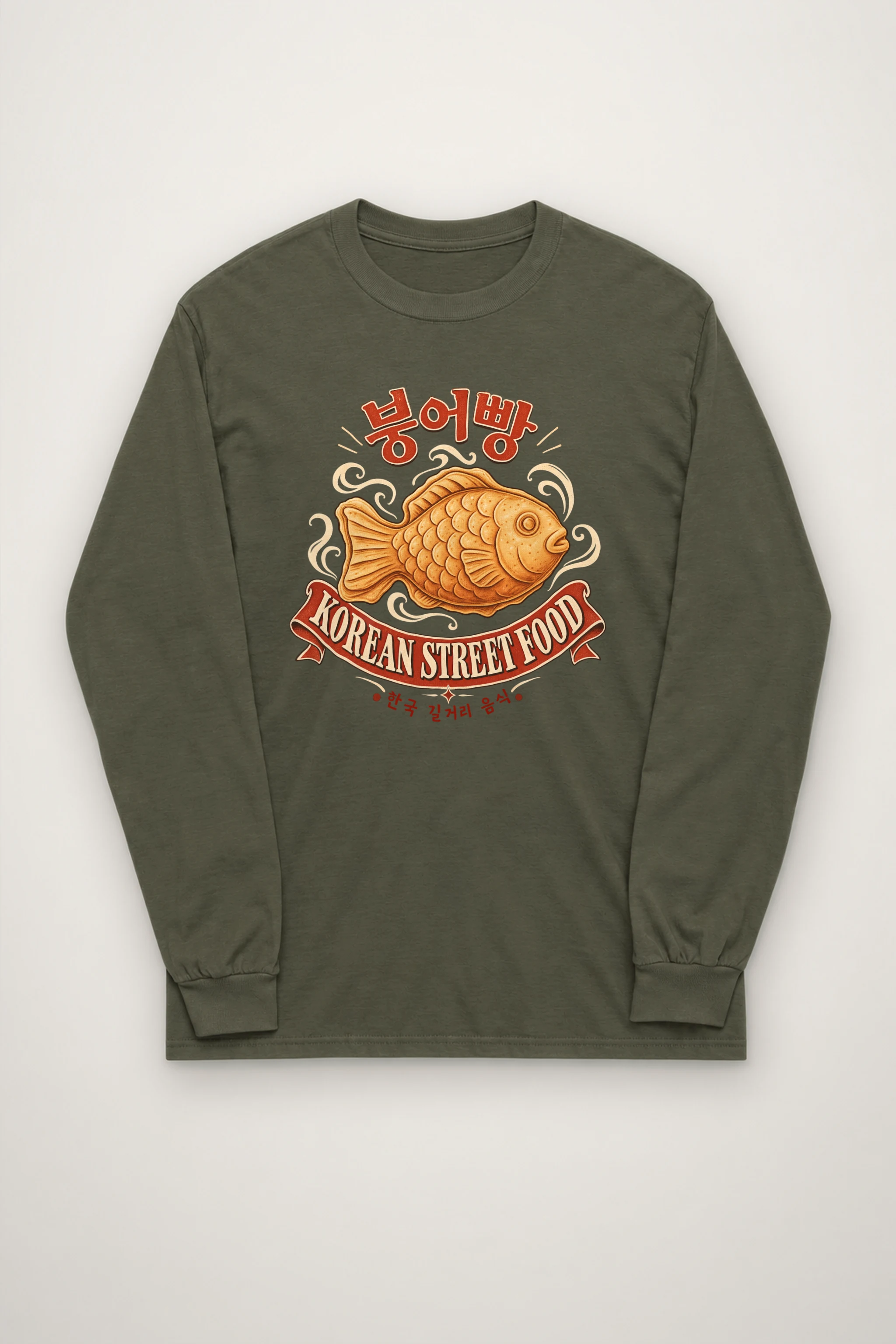 "Golden Bungeoppang" Unisex Longsleeve T-shirt