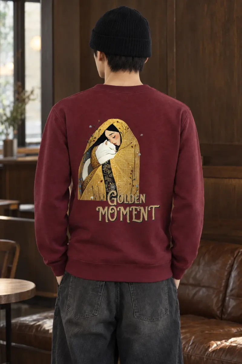 "Golden Moment" Heavy Blend Unisex Crewneck Sweatshirt