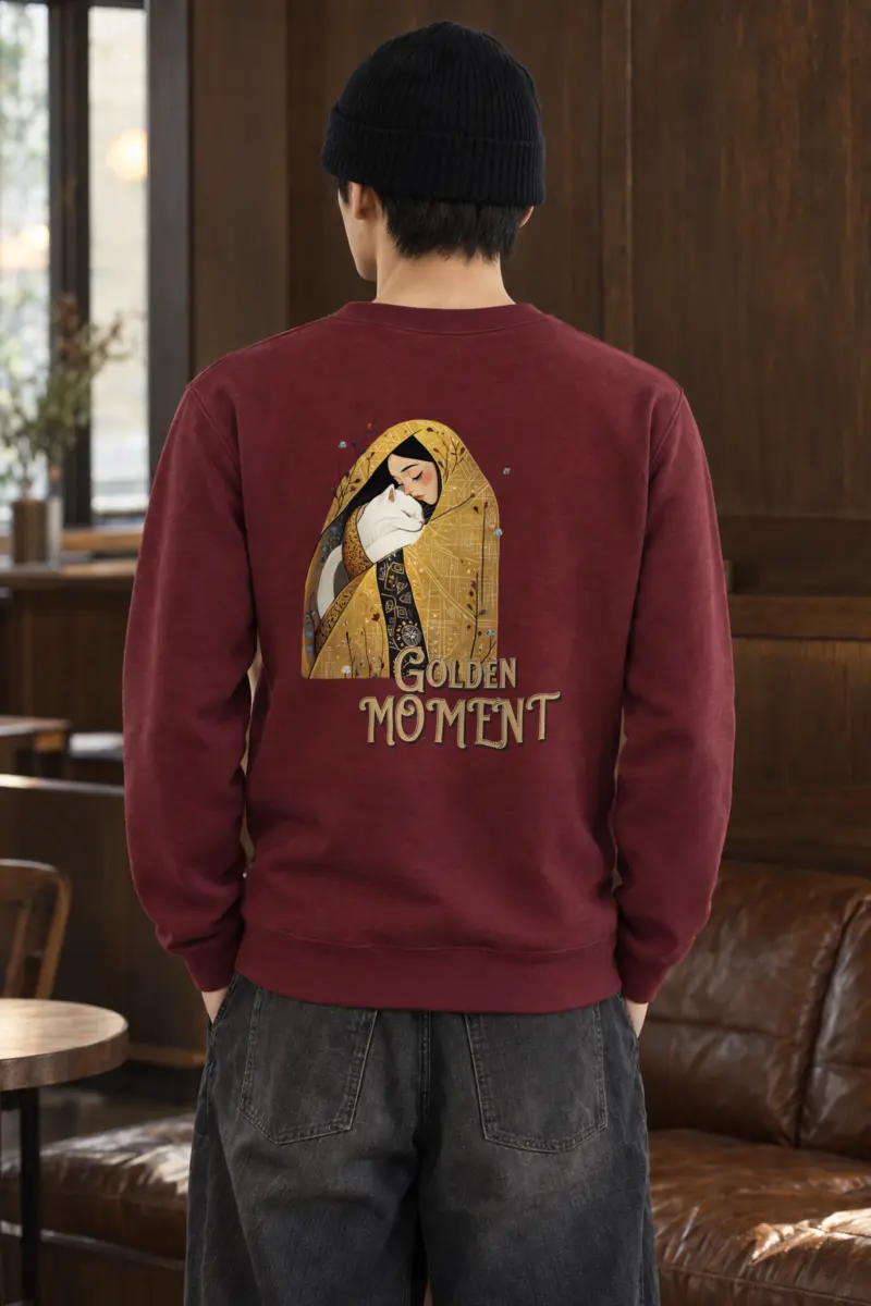 "Golden Moment" Heavy Blend Unisex Crewneck Sweatshirt