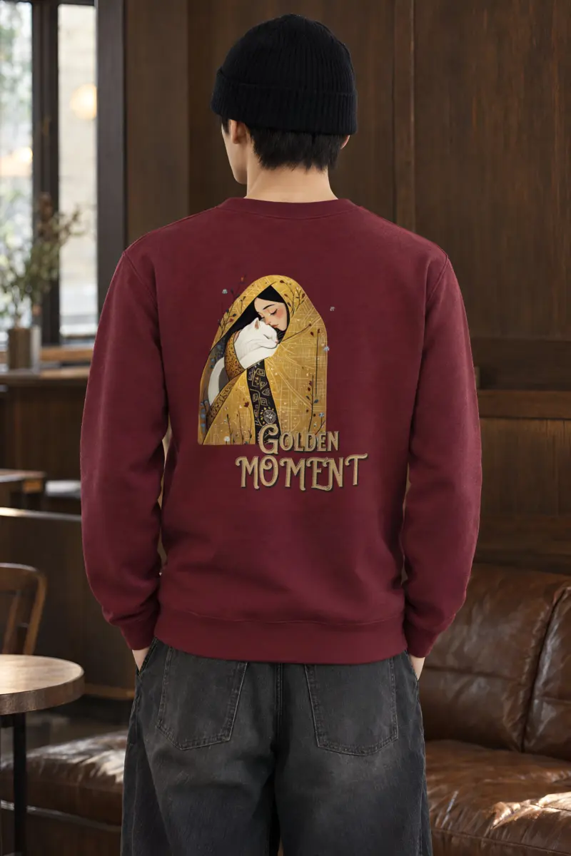 "Golden Moment" Heavy Blend Unisex Crewneck Sweatshirt