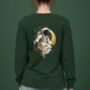"Golden Moon Drifter" Unisex Longsleeve T-shirt