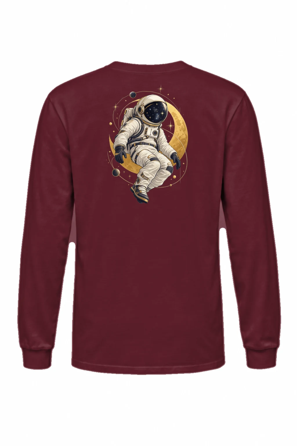 "Golden Moon Drifter" Unisex Longsleeve T-shirt | Gildan 2400