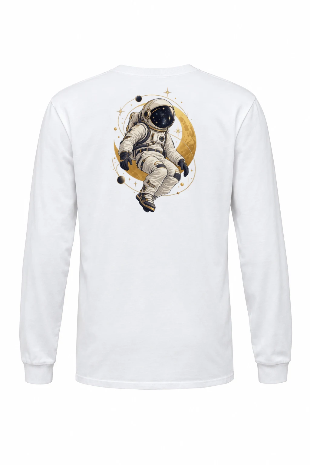 "Golden Moon Drifter" Unisex Longsleeve T-shirt | Gildan 2400