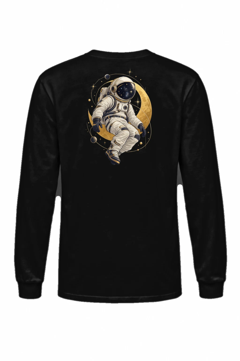 "Golden Moon Drifter" Unisex Longsleeve T-shirt | Gildan 2400