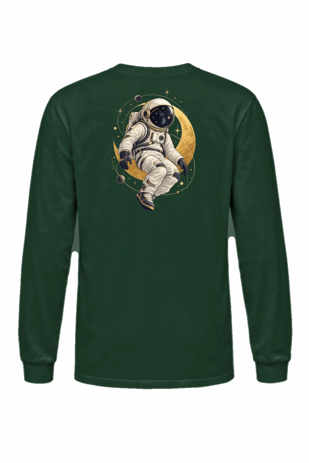 "Golden Moon Drifter" Unisex Longsleeve T-shirt | Gildan 2400