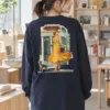"Golden Promenade" Unisex Longsleeve T-shirt | Gildan 2400