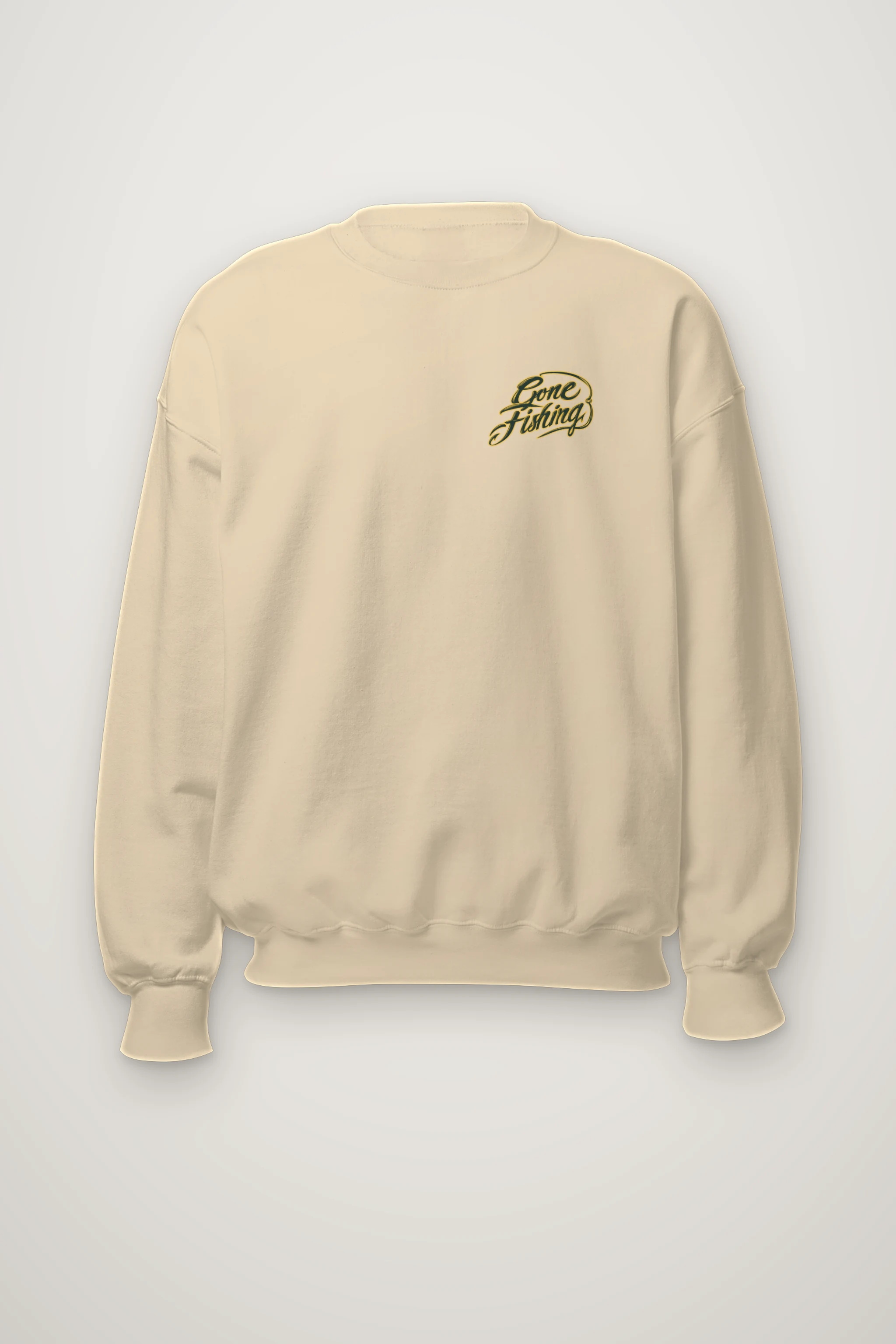 "Gone Fishing" Heavy Blend Unisex Crewneck Sweatshirt