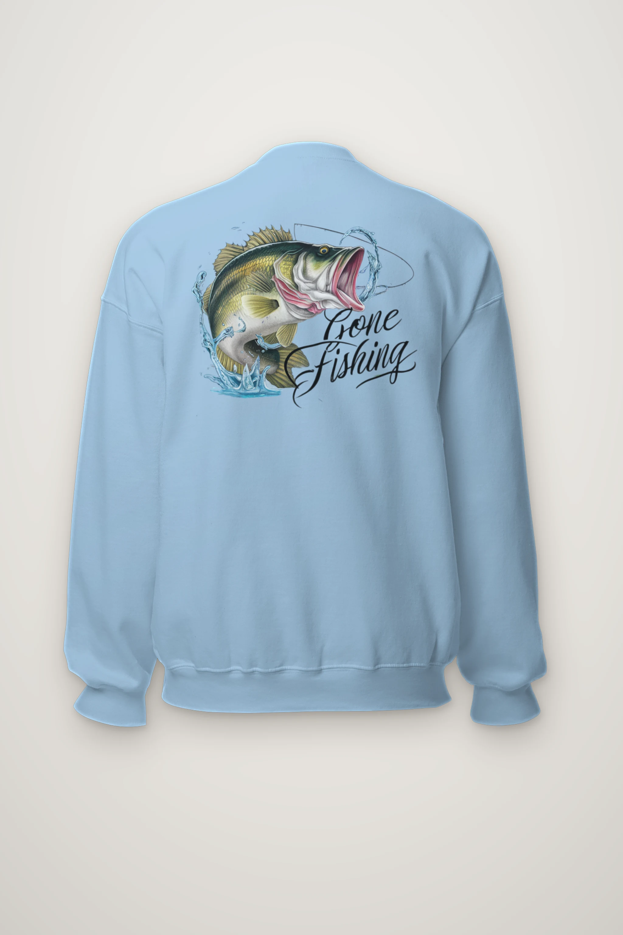 "Gone Fishing" Heavy Blend Unisex Crewneck Sweatshirt