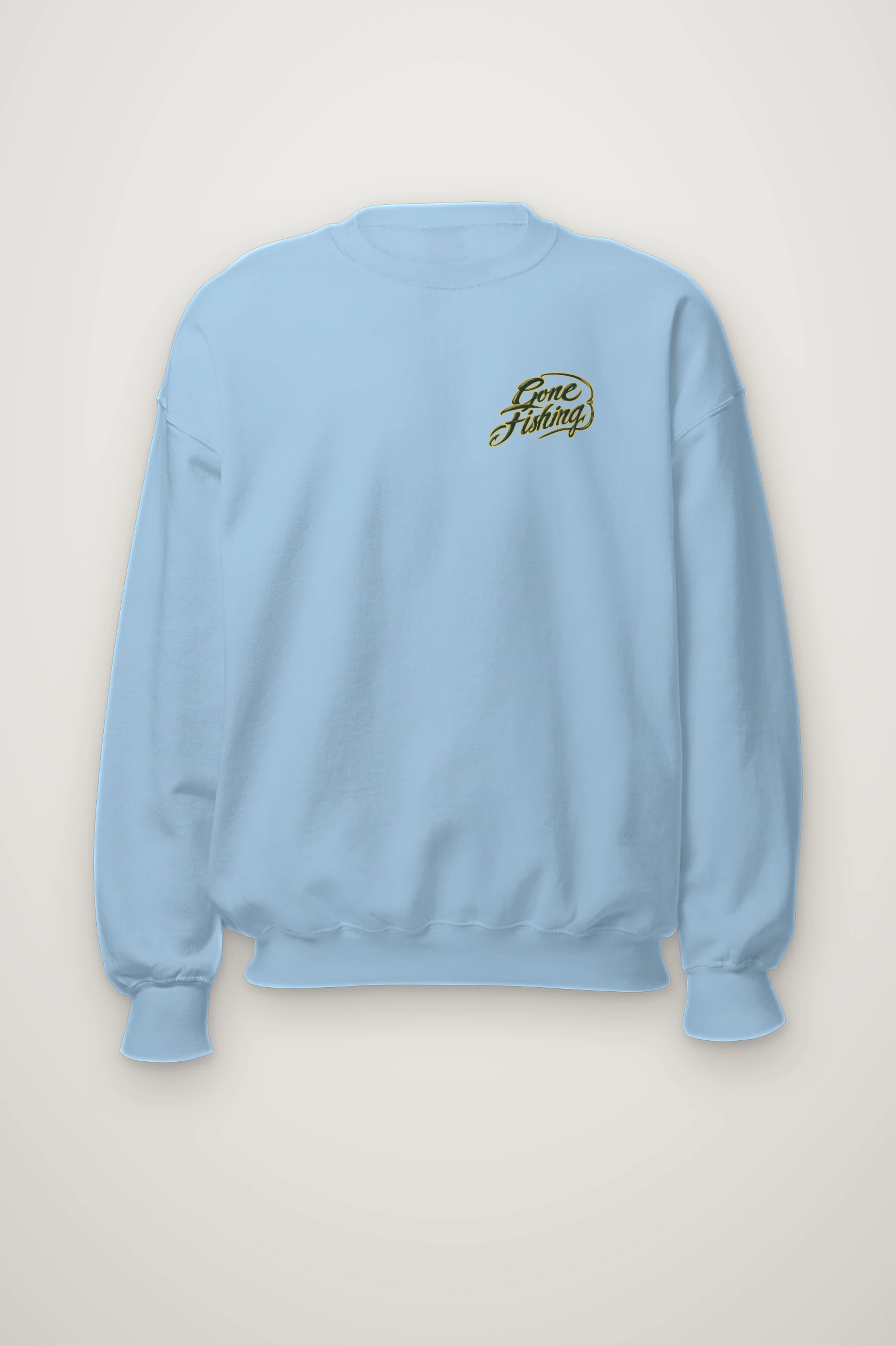 "Gone Fishing" Heavy Blend Unisex Crewneck Sweatshirt