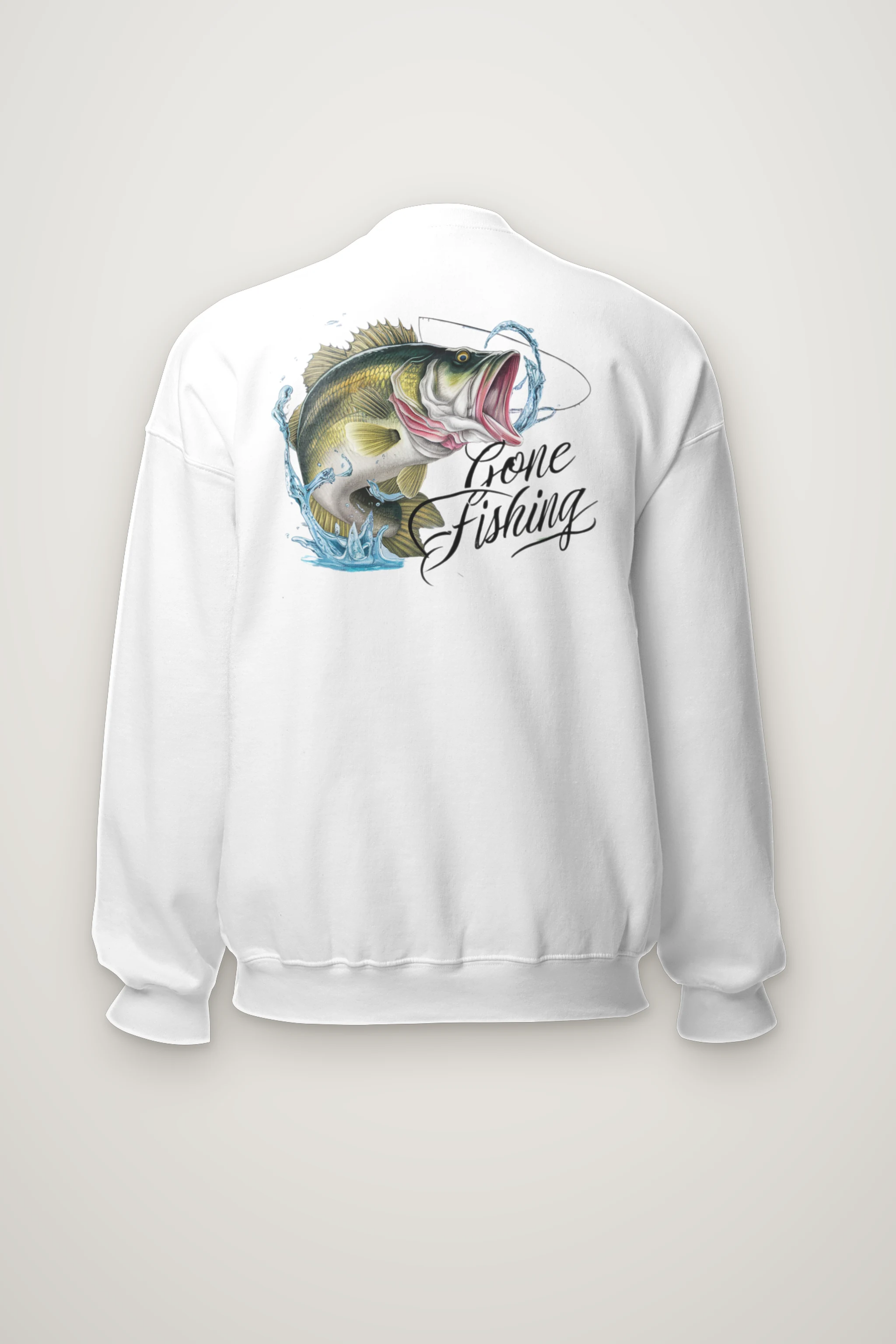 "Gone Fishing" Heavy Blend Unisex Crewneck Sweatshirt