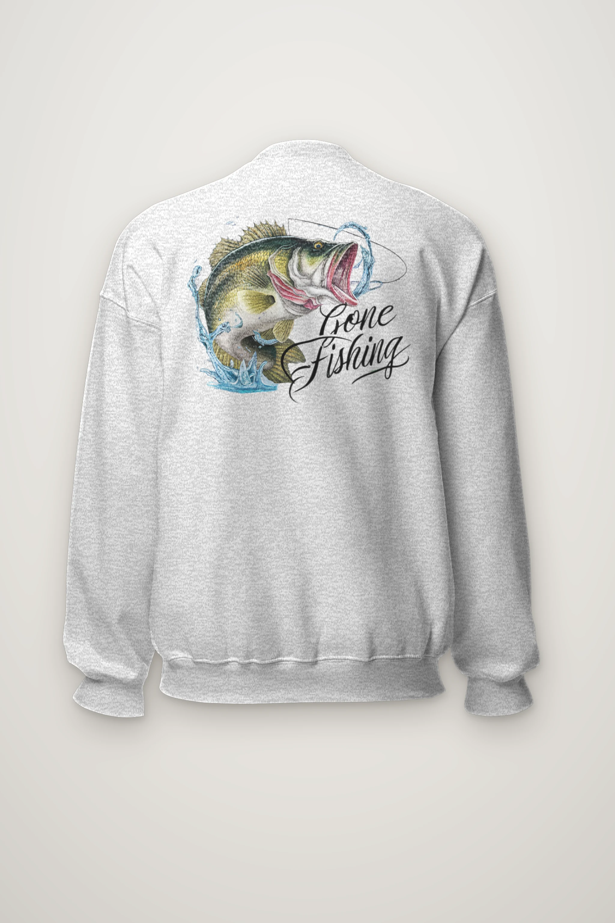"Gone Fishing" Heavy Blend Unisex Crewneck Sweatshirt