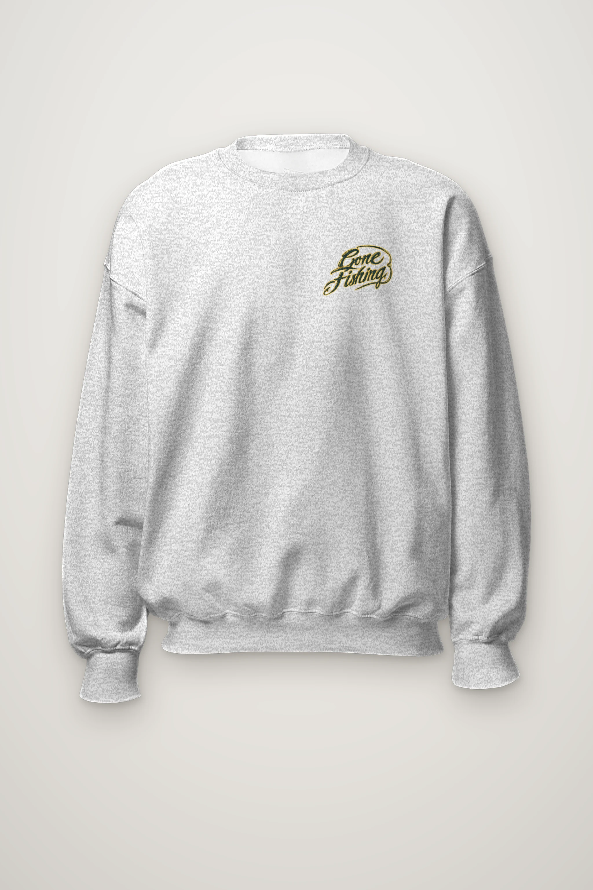 "Gone Fishing" Heavy Blend Unisex Crewneck Sweatshirt