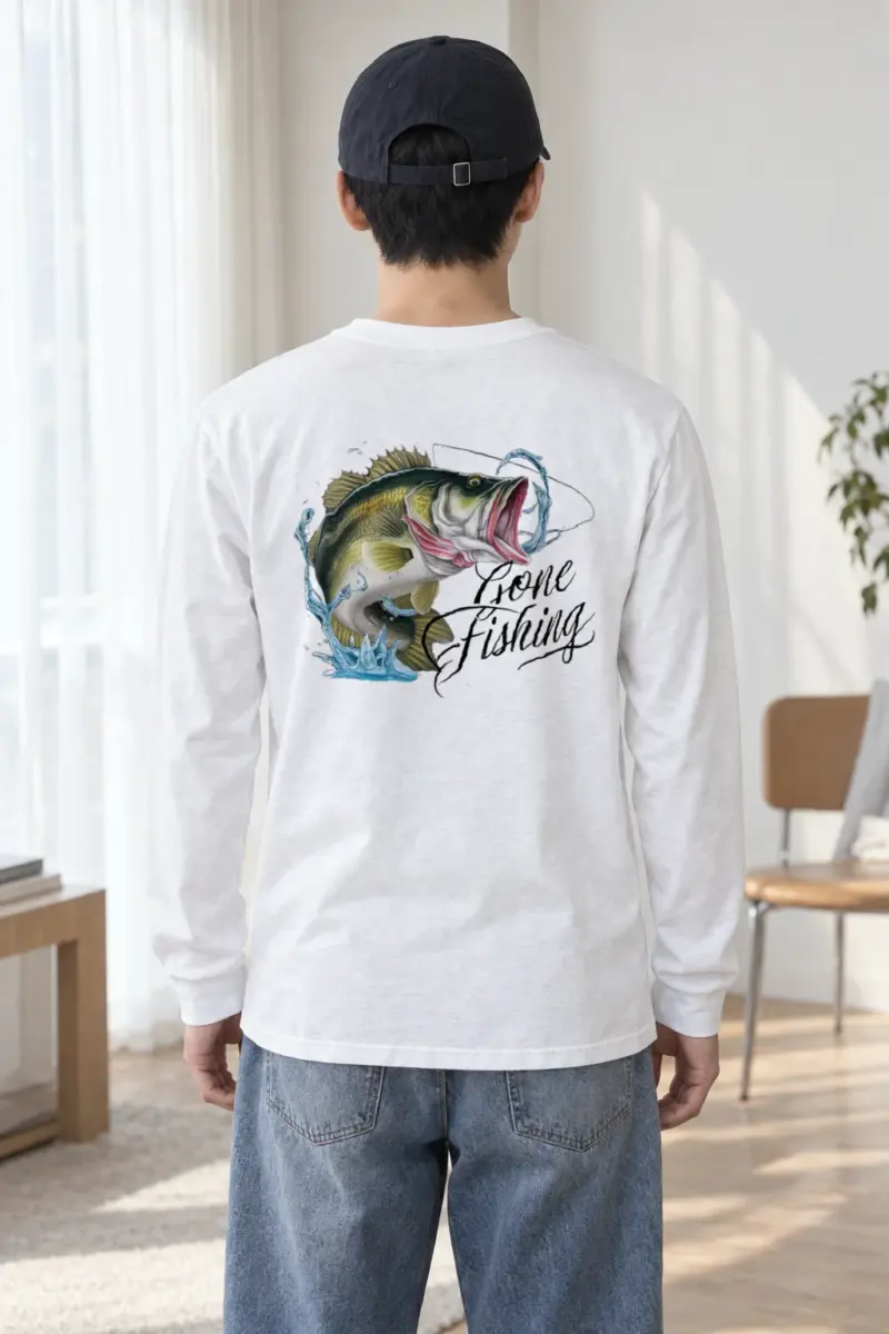 "Gone Fishing" Unisex Longsleeve T-shirt