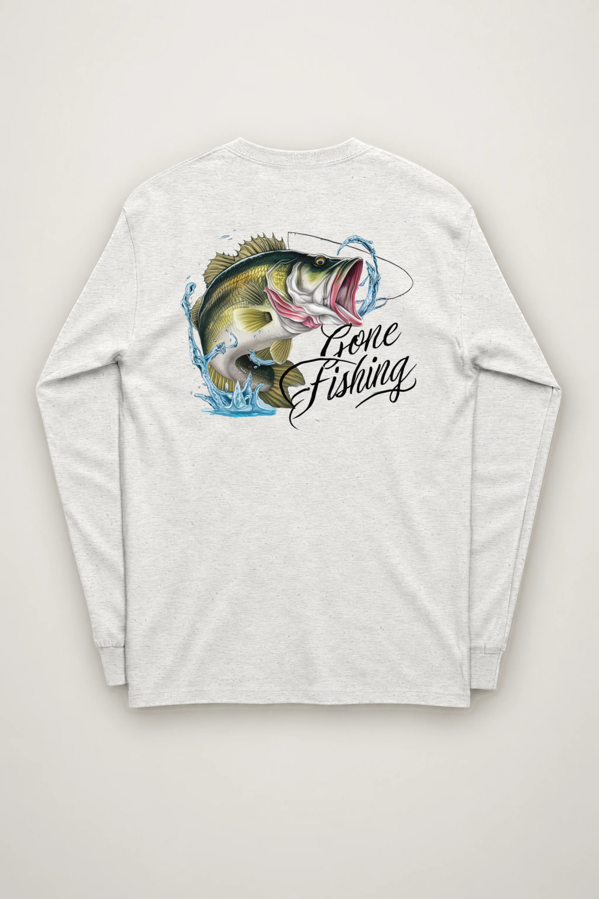"Gone Fishing" Unisex Longsleeve T-shirt