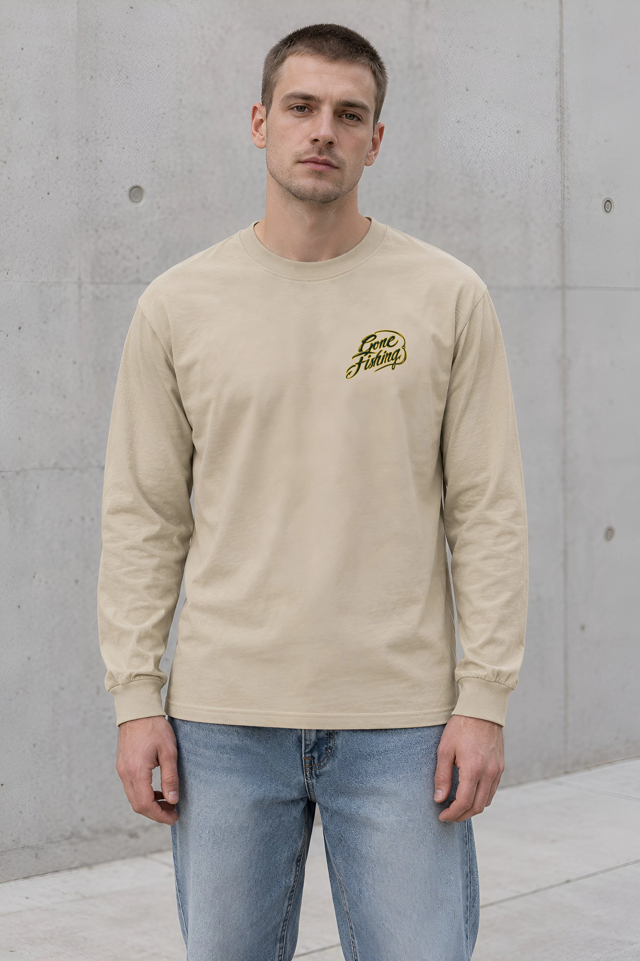 "Gone Fishing" Unisex Longsleeve T-shirt