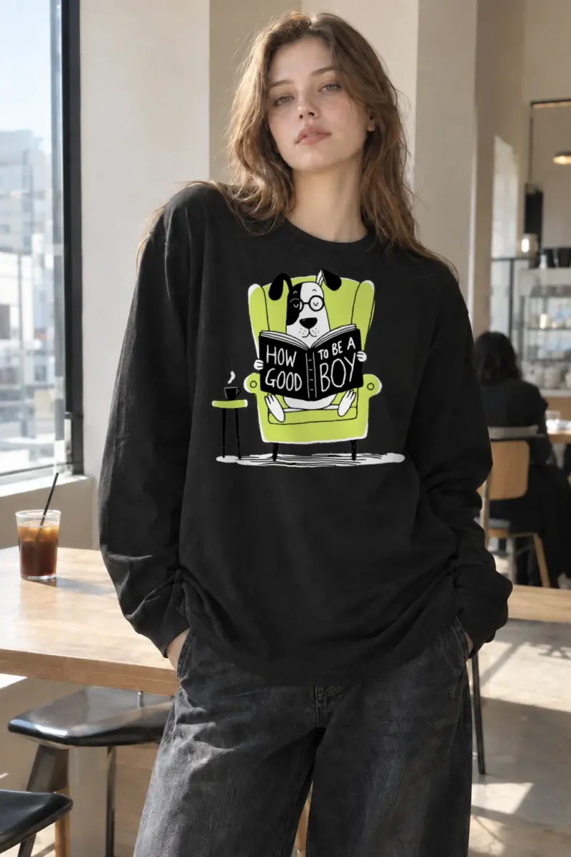 "Good Boy Guide" Unisex Longsleeve T-shirt | Gildan 2400