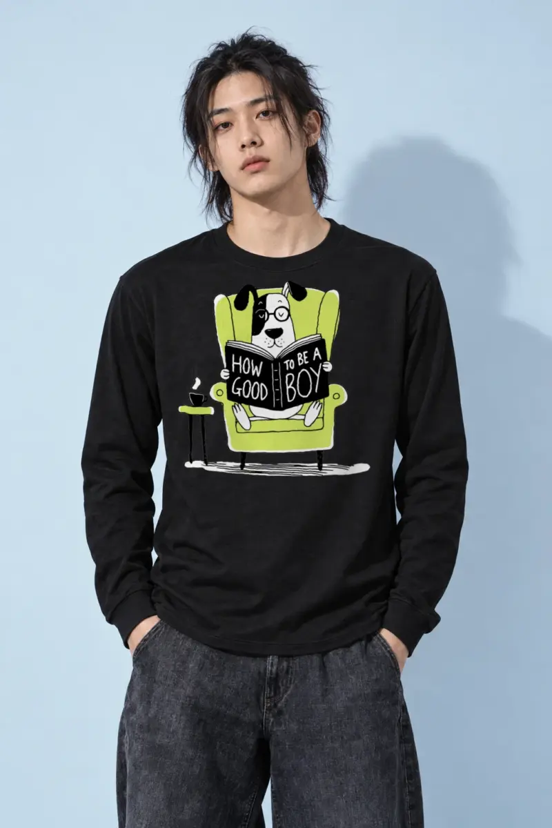 "Good Boy Guide" Unisex Longsleeve T-shirt