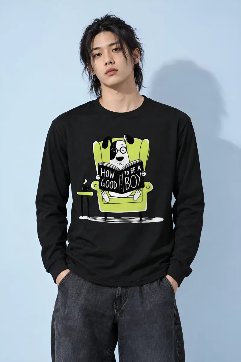 "Good Boy Guide" Unisex Longsleeve T-shirt