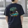 "Good Day Bird" Heavyweight Unisex Crewneck T-shirt | Gildan 5000