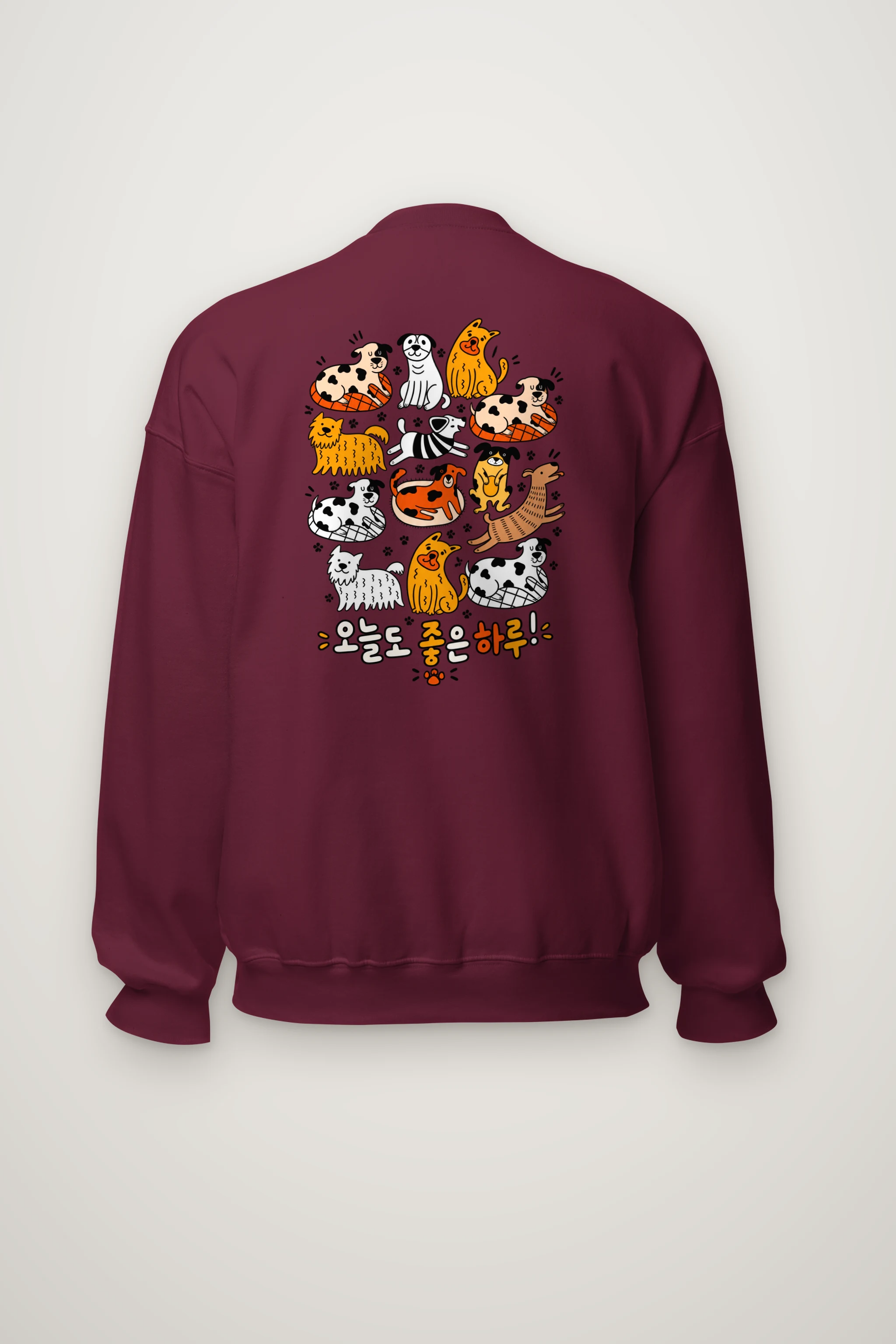 "Good Day Dogs" Heavy Blend Unisex Crewneck Sweatshirt