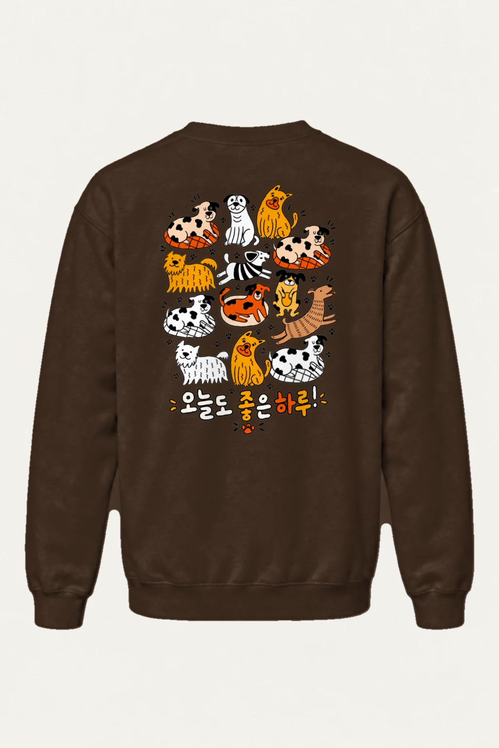 "Good Day Dogs" Heavy Blend Unisex Crewneck Sweatshirt | Gildan 18000