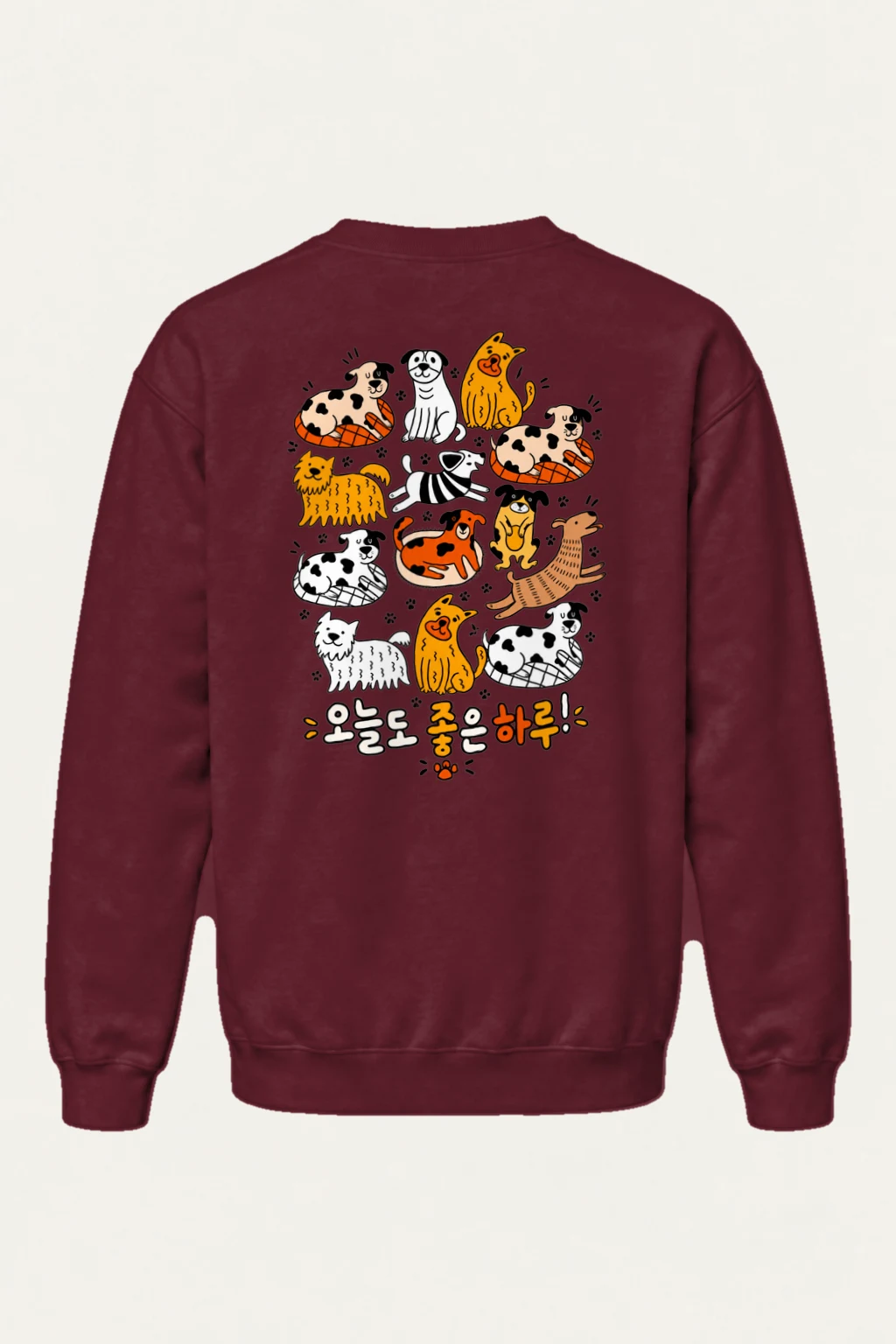 "Good Day Dogs" Heavy Blend Unisex Crewneck Sweatshirt | Gildan 18000