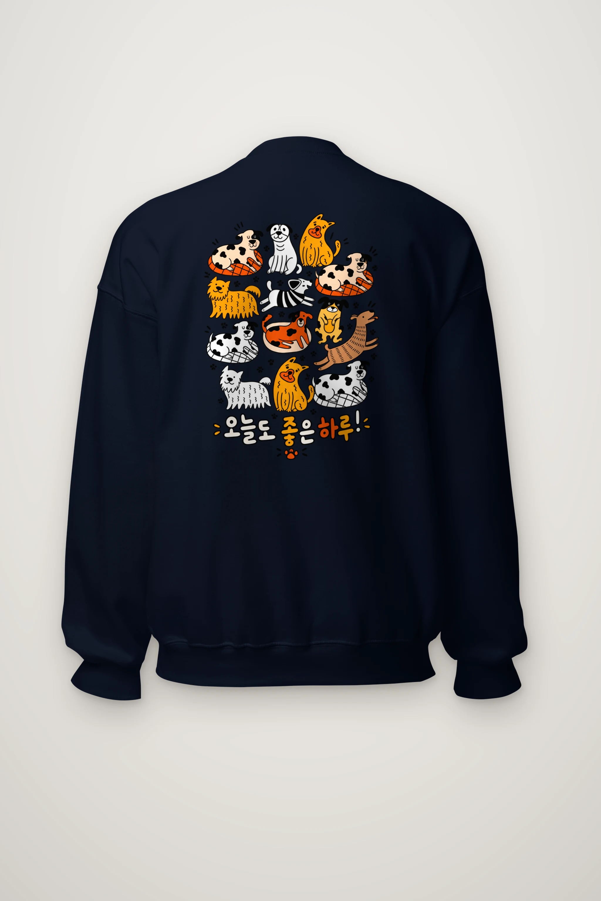 "Good Day Dogs" Heavy Blend Unisex Crewneck Sweatshirt