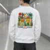 "Good Day Giraffe" Heavy Blend Unisex Crewneck Sweatshirt