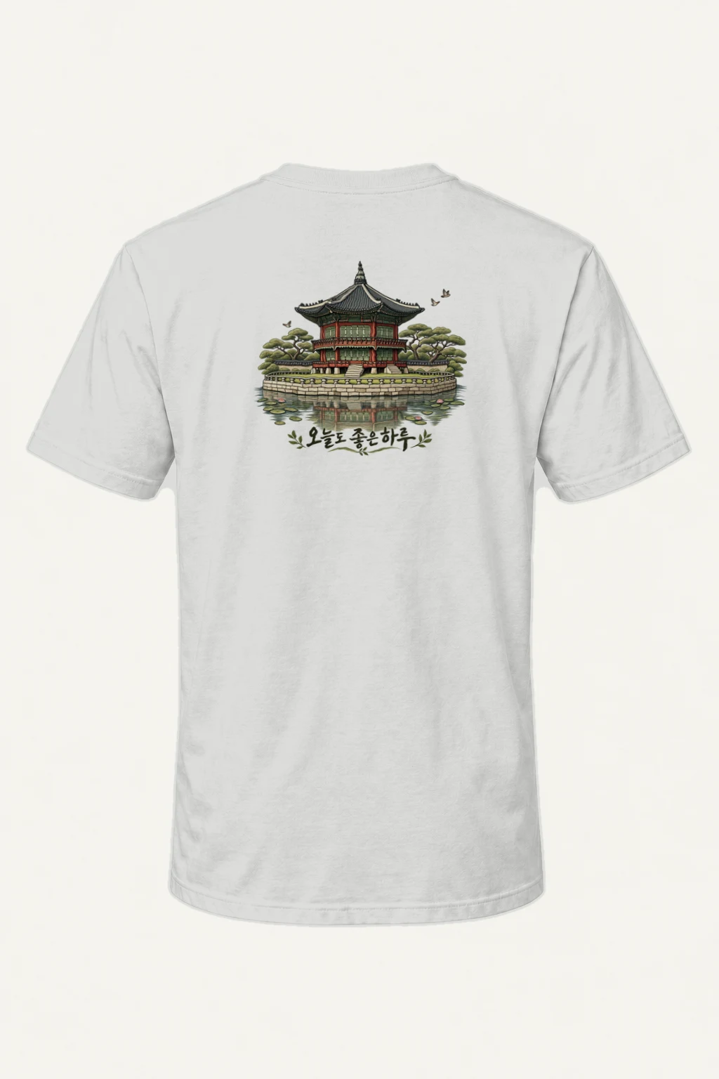"Good Day Pavilion" Heavyweight Unisex Crewneck T-shirt | Gildan 5000