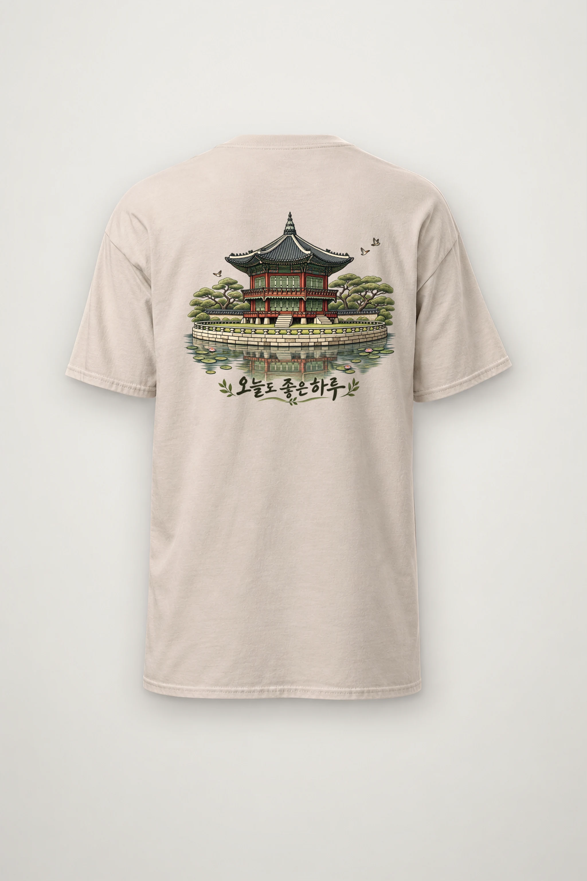 "Good Day Pavilion" Heavyweight Unisex Crewneck T-shirt