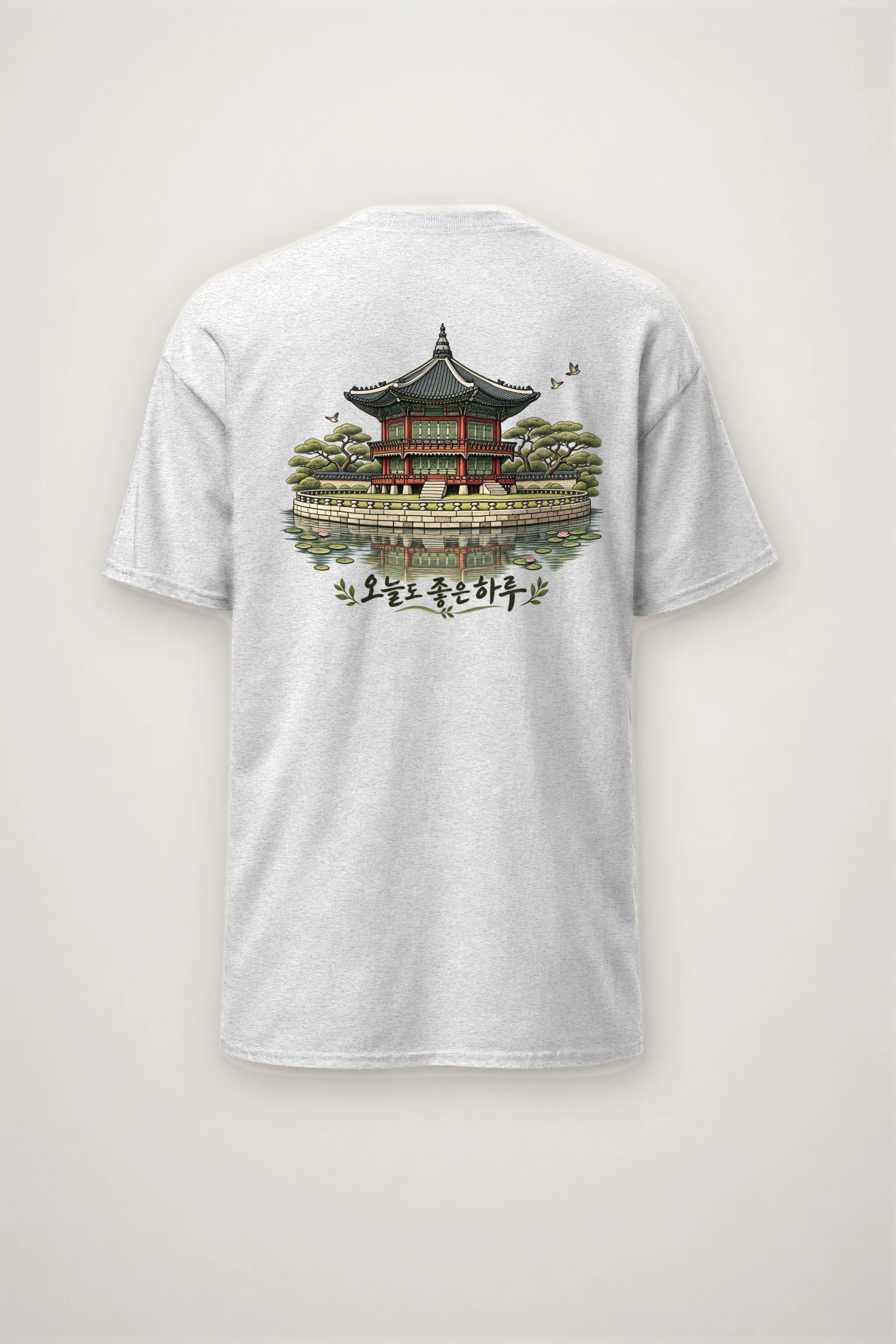 "Good Day Pavilion" Heavyweight Unisex Crewneck T-shirt