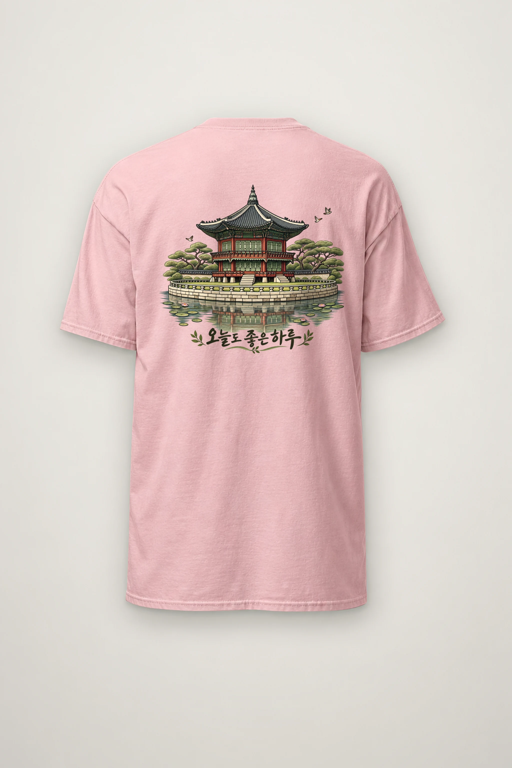 "Good Day Pavilion" Heavyweight Unisex Crewneck T-shirt