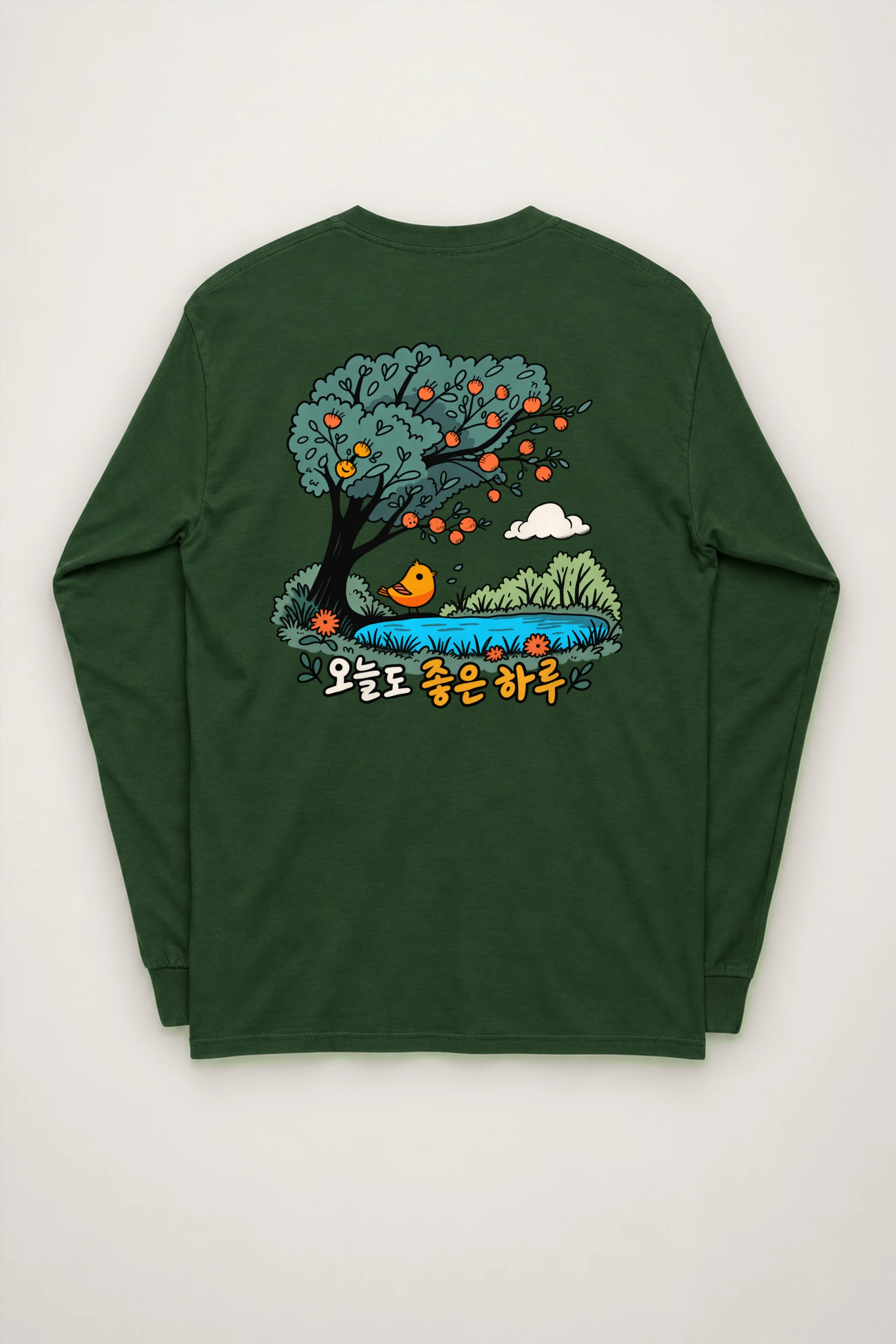 "Good Day Pond" Unisex Longsleeve T-shirt