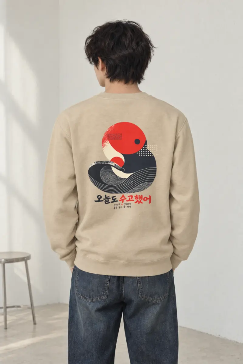 "Good Days Ahead" Heavy Blend Unisex Crewneck Sweatshirt