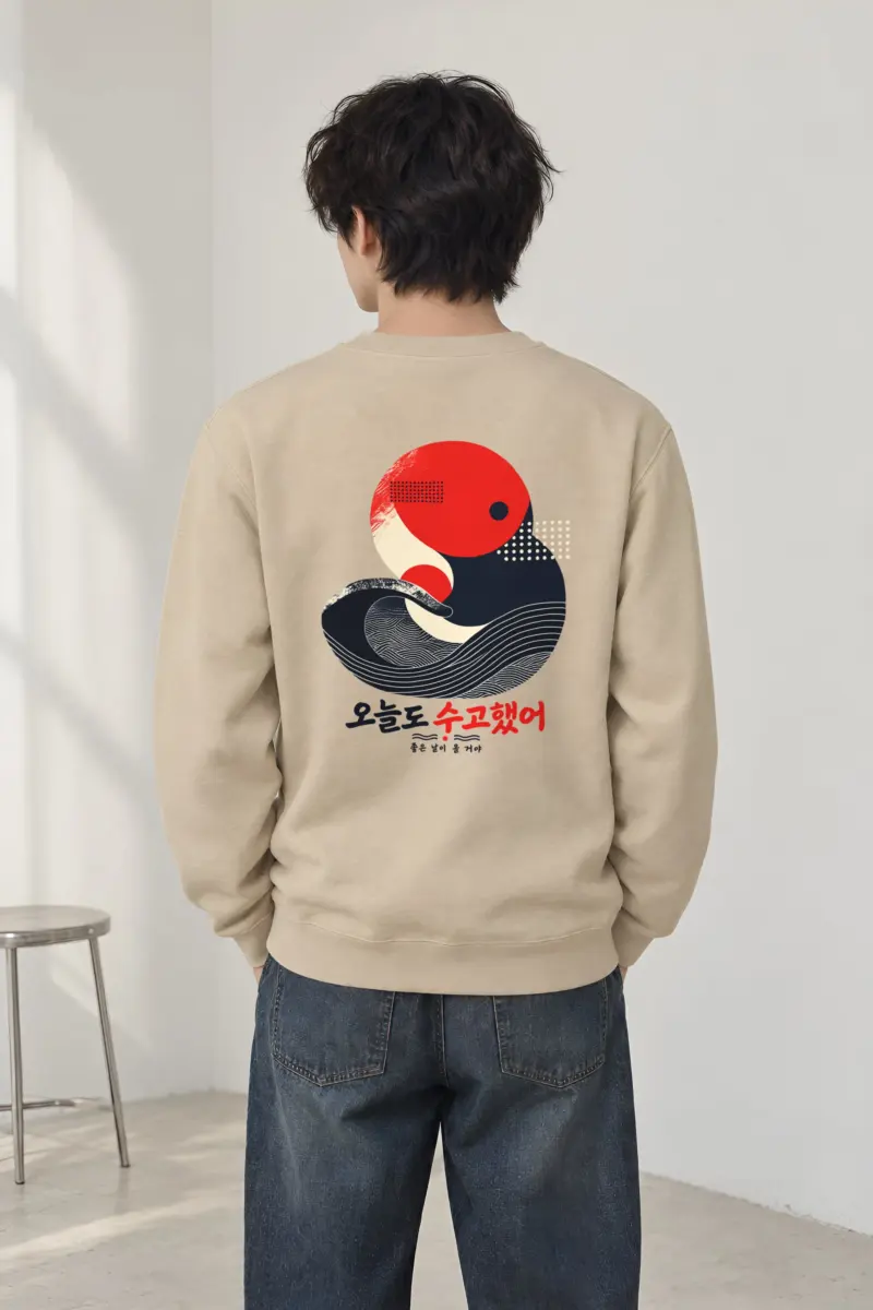 "Good Days Ahead" Heavy Blend Unisex Crewneck Sweatshirt