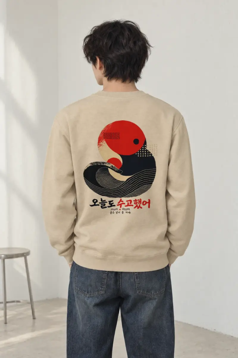 "Good Days Ahead" Heavy Blend Unisex Crewneck Sweatshirt