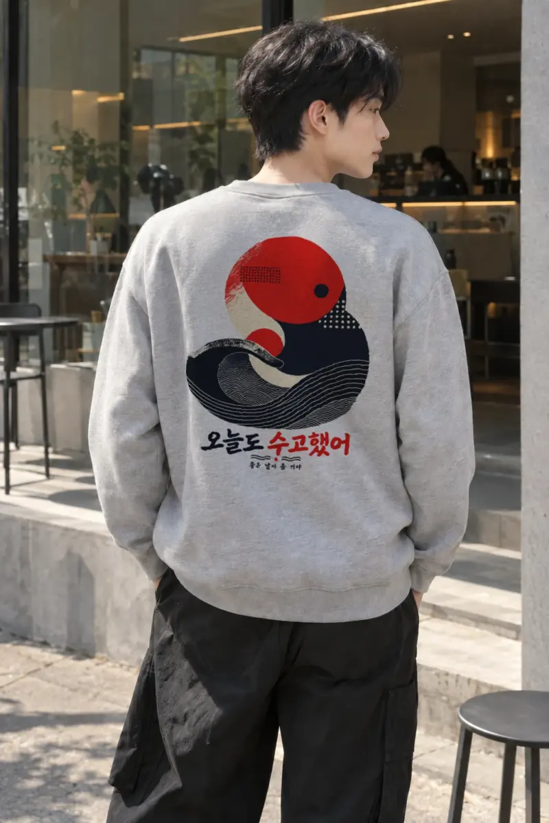 "Good Days Ahead" Heavy Blend Unisex Crewneck Sweatshirt | Gildan 18000