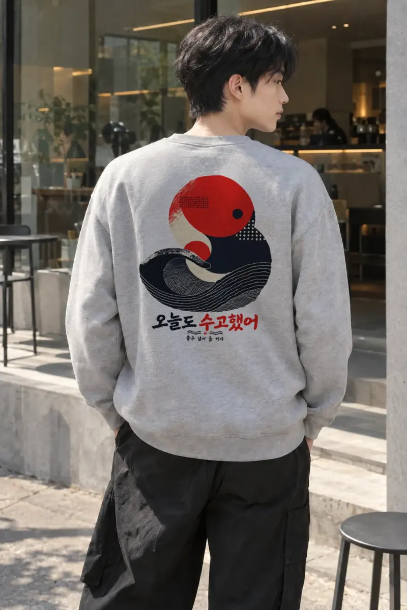 "Good Days Ahead" Heavy Blend Unisex Crewneck Sweatshirt | Gildan 18000
