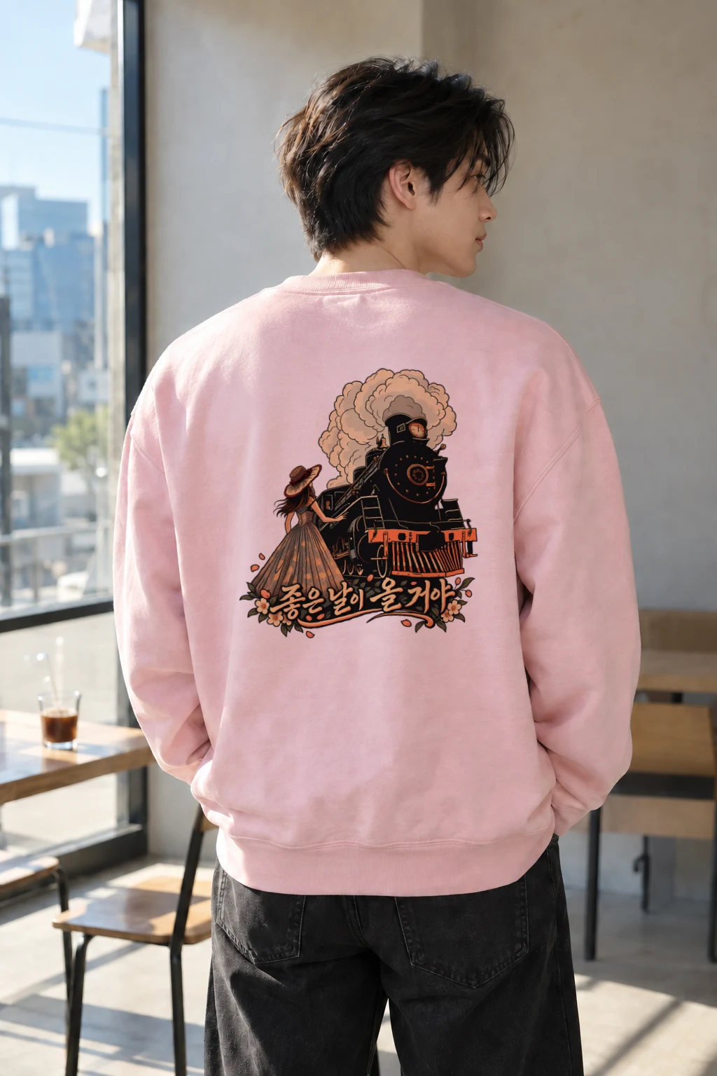 "Good Days Ahead" Heavy Blend Unisex Crewneck Sweatshirt | Gildan 18000
