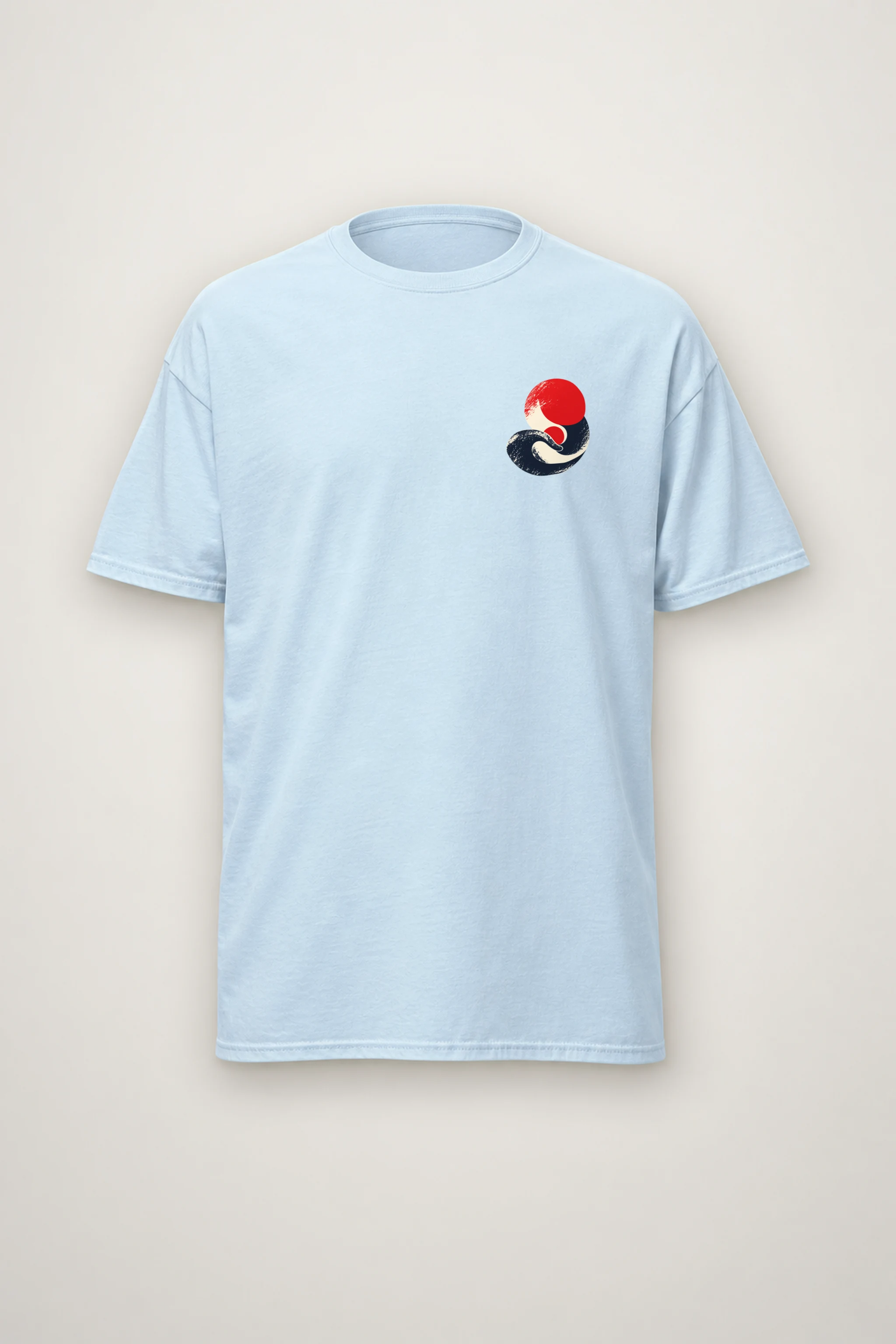 "Good Days Ahead" Heavyweight Unisex Crewneck T-shirt