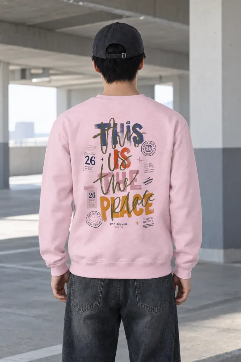 "Good Days Archive" Heavy Blend Unisex Crewneck Sweatshirt