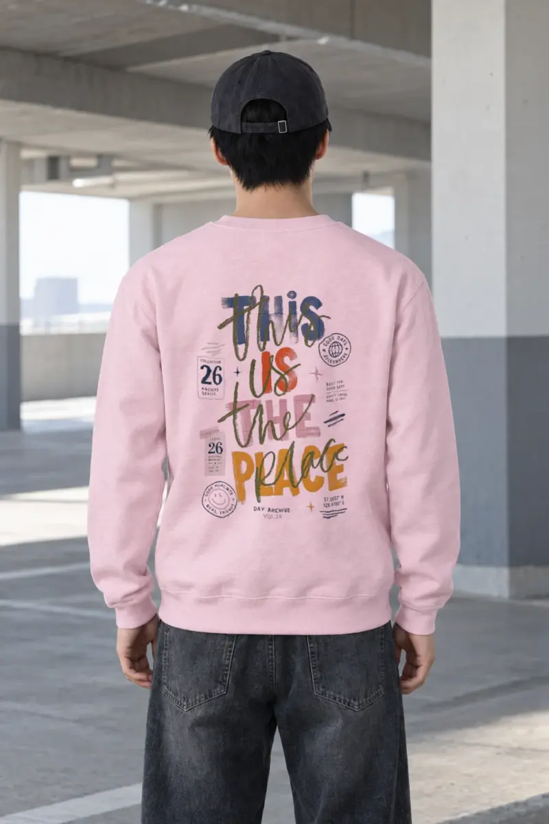 "Good Days Archive" Heavy Blend Unisex Crewneck Sweatshirt