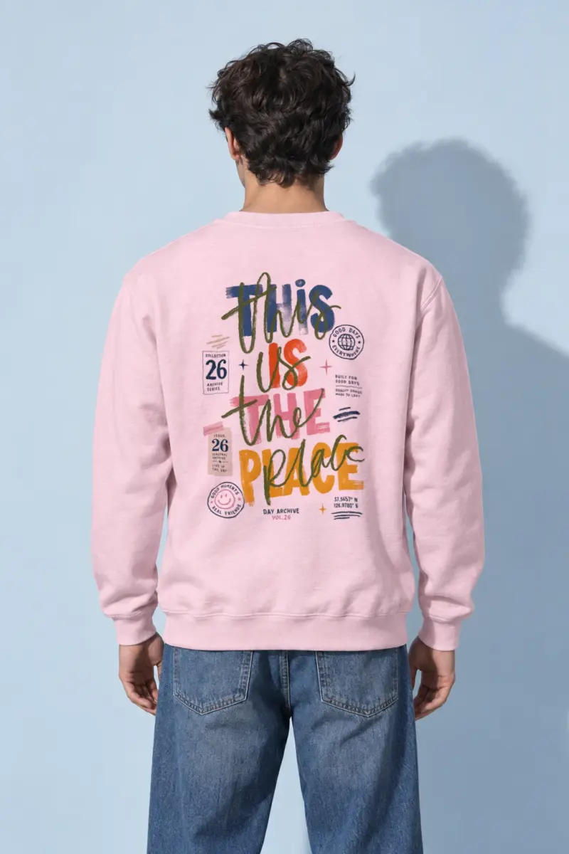 "Good Days Archive" Heavy Blend Unisex Crewneck Sweatshirt | Gildan 18000