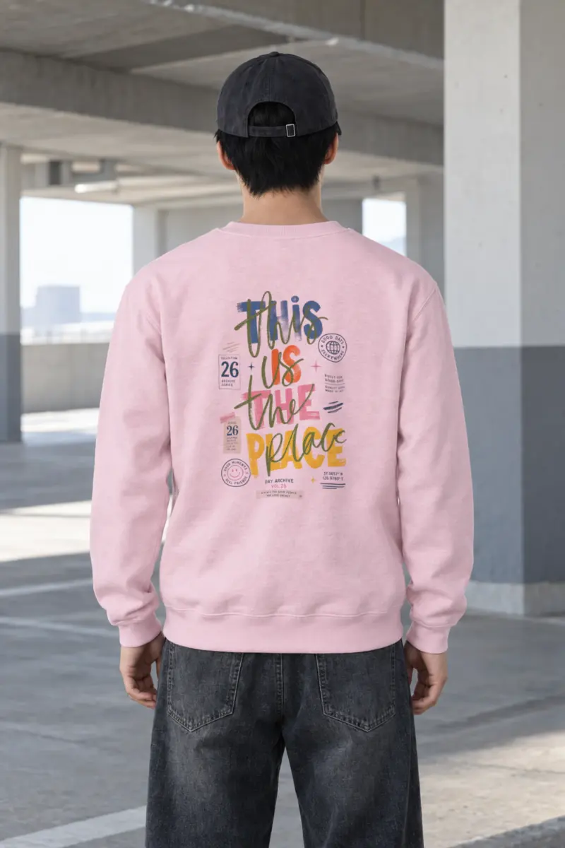 "Good Days Archive" Heavy Blend Unisex Crewneck Sweatshirt
